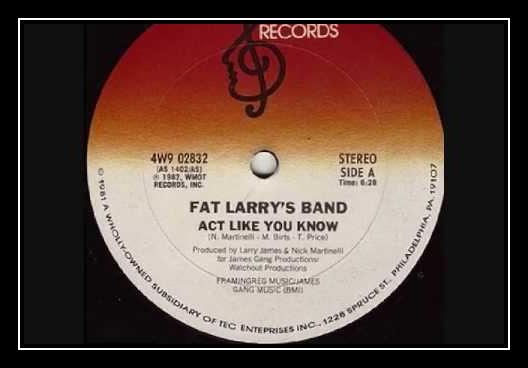 Act Like You Know (Original 12' Mix) Descargar gratis