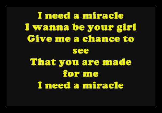 I Need A Miracle I Wanna Be Your Girl Descargar gratis