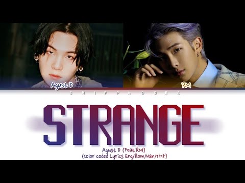 BTS SUGA, RM, Agust D - Strange Descarga gratuita de tonos de llamada