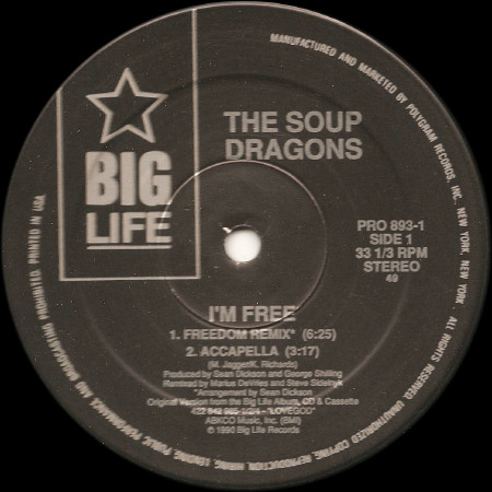 Junior Reid/Soupdragons/The Soup Dragons - I'm Free Descarga gratuita de tonos de llamada