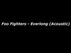 Foo Fighters - Everlong (acoustic) Descarga gratuita de tonos de llamada