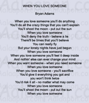 Bryan Adams - When You Love Someone Descarga gratuita de tonos de llamada