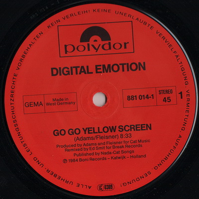 Go, Go Yellow Screen (12inch Version) Descargar gratis