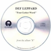 Def Leppard - Four Letter Word Descarga gratuita de tonos de llamada